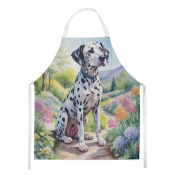 Dalmatian Spring Path Cooking Kitchen Apron product image at NuMercy