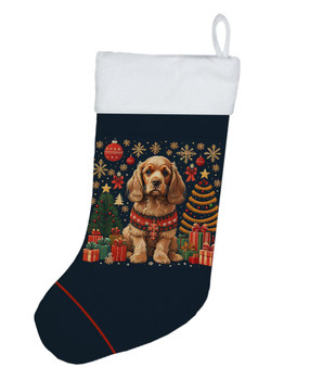 Cocker Spaniel Christmas Stocking product image at NuMercy
