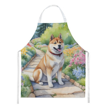 Akita Spring Garden Cooking Kitchen Apron product image at NuMercy
