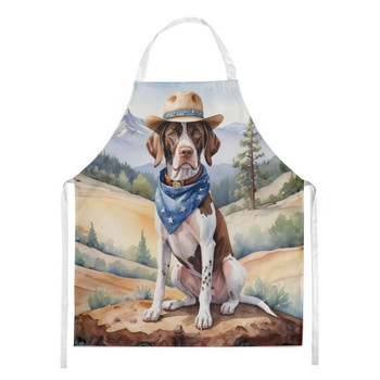 Pointer Cowboy Welcome Cooking Kitchen Apron product image at NuMercy