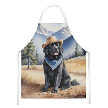 Newfoundland Cowboy Welcome Cooking Kitchen Apron DAC5942 product image at NuMercy