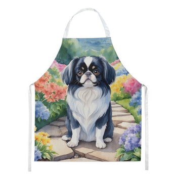 Japanese Chin Spring Path Cooking Kitchen Apron product image at NuMercy