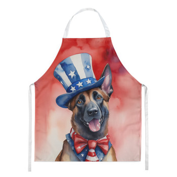 Belgian Malinois Patriotic American Cooking Kitchen Apron product image at NuMercy