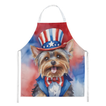 Yorkshire Terrier Patriotic American Cooking Kitchen Apron DAC5822 product image at NuMercy