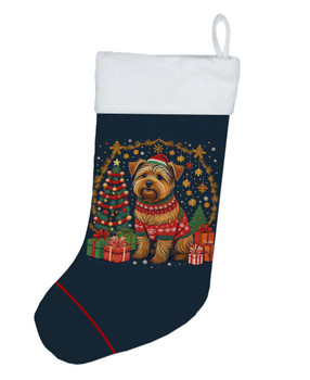 Norfolk Terrier Christmas Stocking product image at NuMercy