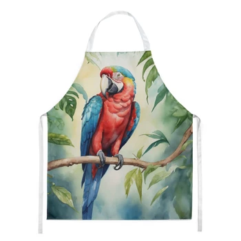Macaw Parrot Cooking Kitchen Apron product image at NuMercy