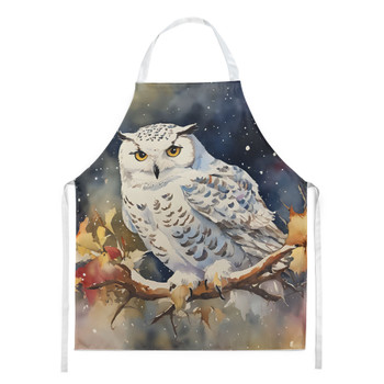 Snowy Owl Cooking Kitchen Apron DAC3265 product image at NuMercy