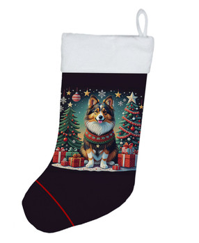 Sheltie Christmas Stocking product image at NuMercy
