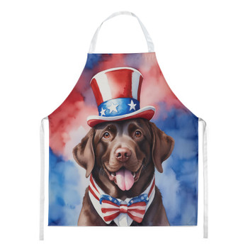 Labrador Retriever Patriotic American Cooking Kitchen Apron DAC5747 product image at NuMercy