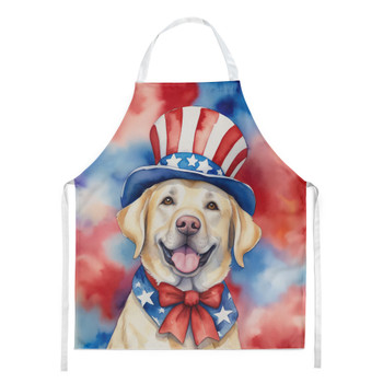 Labrador Retriever Patriotic American Cooking Kitchen Apron DAC5749 product image at NuMercy