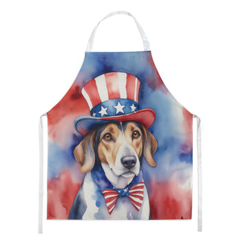 American Foxhound Patriotic American Cooking Kitchen Apron product image at NuMercy