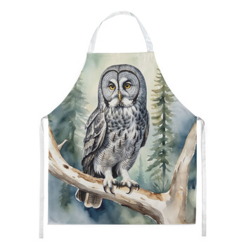 Great Gray Owl Cooking Kitchen Apron product image at NuMercy