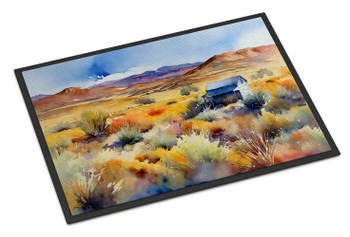 Nevada Sagebrush in Watercolor Doormat 24H X 36W DAC1683 product image at NuMercy