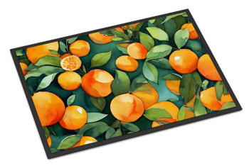 Florida Orange Blossom in Watercolor Doormat 24H X 36W DAC1637 product image at NuMercy