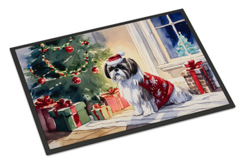 Shih Tzu Cozy Christmas Doormat 24H X 36W DAC2752 product image at NuMercy