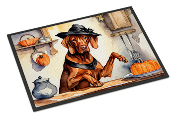 Vizsla Fall Kitchen Pumpkins Doormat 24H X 36W product image at NuMercy