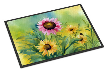 Kentucky Goldenrod in Watercolor Doormat 24H X 36W DAC1658 product image at NuMercy