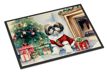 Shih Tzu Cozy Christmas Doormat 24H X 36W DAC2751 product image at NuMercy