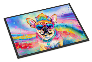 Pug Hippie Dawg Doormat 24H X 36W DAC2546 product image at NuMercy