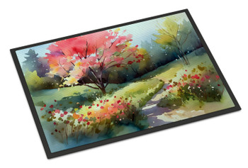 North Carolina Dogwoods in Watercolor Doormat 24H X 36W DAC1693 product image at NuMercy