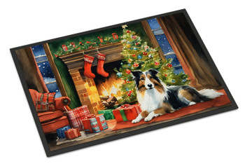 Sheltie Cozy Christmas Doormat 24H X 36W DAC2748 product image at NuMercy