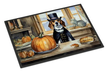 Beagle Fall Kitchen Pumpkins Doormat 24H X 36W product image at NuMercy