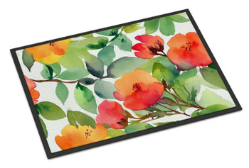 Connecticut Mountain Laurels in Watercolor Doormat 24H X 36W DAC1633 product image at NuMercy