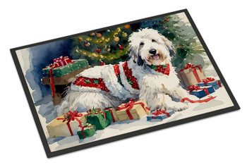 Old English Sheepdog Cozy Christmas Doormat 24H X 36W DAC2717 product image at NuMercy