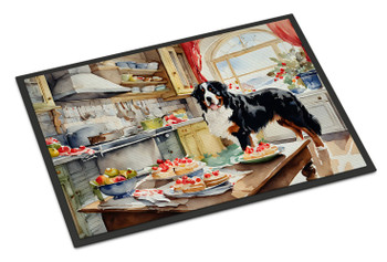 Bernese Mountain Dog Christmas Cookies Doormat 24H X 36W DAC3731 product image at NuMercy
