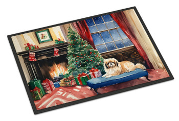 Pekingese Cozy Christmas Doormat 24H X 36W DAC2720 product image at NuMercy