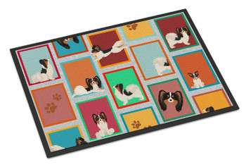 Lots of Tricolor Papillon Doormat 24H X 36W product image at NuMercy