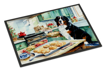 Bernese Mountain Dog Christmas Cookies Doormat 24H X 36W DAC3732 product image at NuMercy