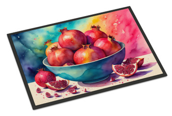 Colorful Pomegranates Doormat 24H X 36W DAC1861 product image at NuMercy