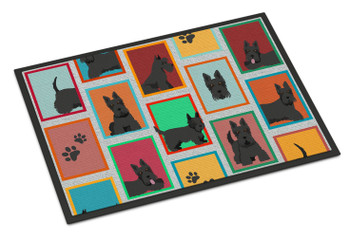Lots of Scottish Terrier Doormat 24H X 36W product image at NuMercy