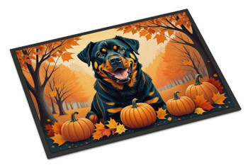 Rottweiler Fall Doormat 24H X 36W product image at NuMercy