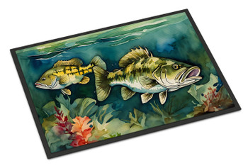 Smallmouth Bass Doormat 24H X 36W DAC2826 product image at NuMercy