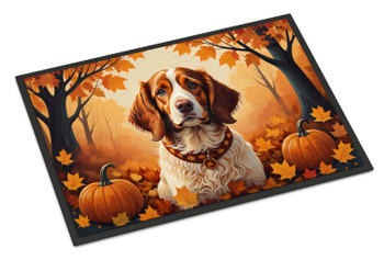 Brittany Spaniel Fall Doormat 24H X 36W product image at NuMercy