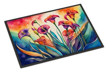 Calla Lilies in Color Doormat 24H X 36W product image at NuMercy