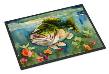 Largemouth Bass Doormat 24H X 36W DAC2802 product image at NuMercy