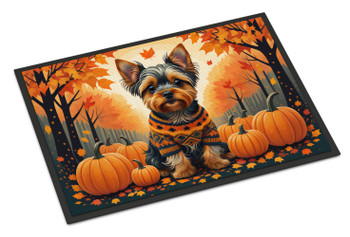 Yorkshire Terrier Fall Doormat 24H X 36W product image at NuMercy