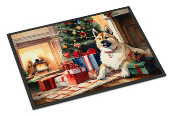 Akita Cozy Christmas Doormat 24H X 36W product image at NuMercy