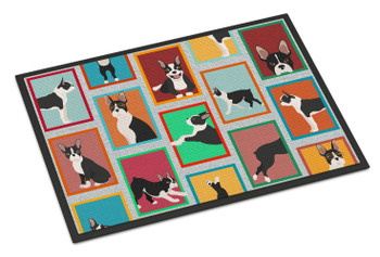 Lots of Boston Terrier Doormat 24H X 36W product image at NuMercy