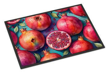 Colorful Pomegranates Doormat 24H X 36W DAC1841 product image at NuMercy