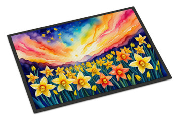 Daffodils in Color Doormat 24H X 36W product image at NuMercy