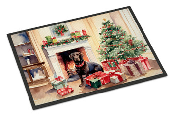 Labrador Retriever Cozy Christmas Doormat 24H X 36W DAC2696 product image at NuMercy