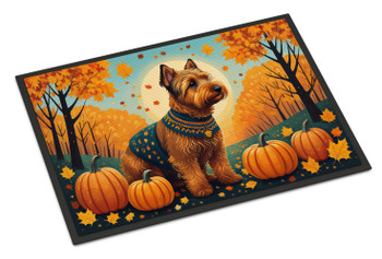 Welsh Terrier Fall Doormat 24H X 36W product image at NuMercy