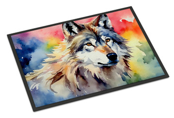 Wolves Wolf Doormat 24H X 36W DAC3009 product image at NuMercy