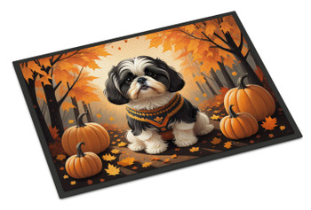 Shih Tzu Fall Doormat 24H X 36W product image at NuMercy