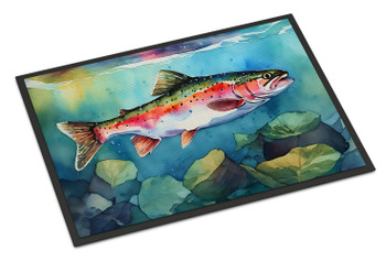 Rainbow Trout Doormat 24H X 36W DAC2816 product image at NuMercy