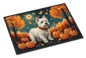 Westie Fall Doormat 24H X 36W product image at NuMercy